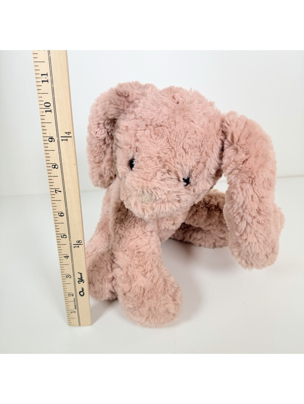 Walmart Pink Plush Dog Puppy Floppy Long Ears Stuffed Animal 9" - Picture 6 of 6